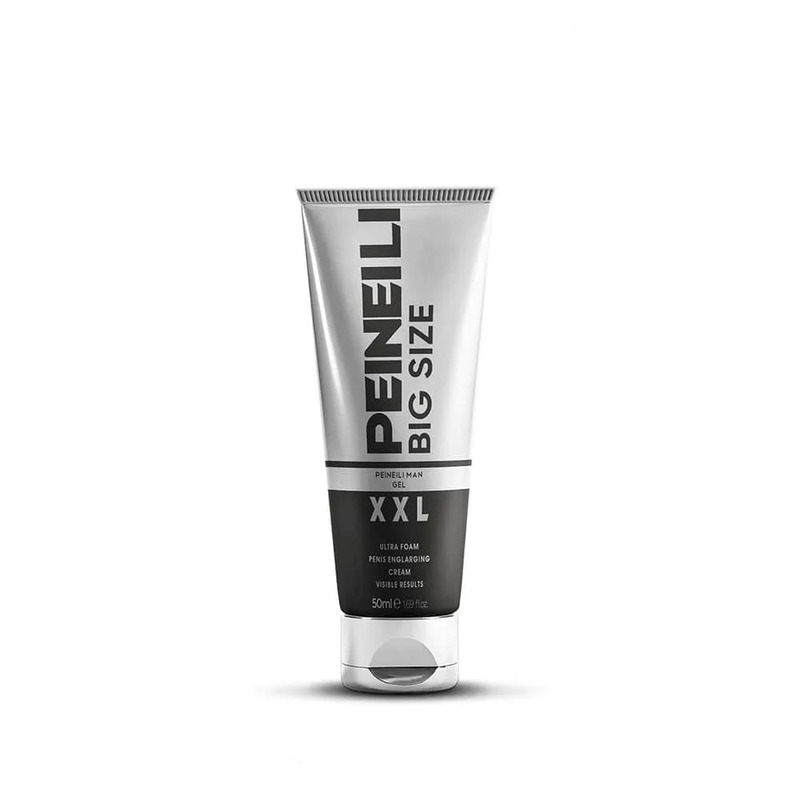 PEINEILI penis büyütücü krem 50 ml ürün kutusu ve tüp ambalajı