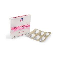 Estrogenolit Bayan Azdırıcı Hap tablet takviye edici gıda ürününün kutu ambalajı